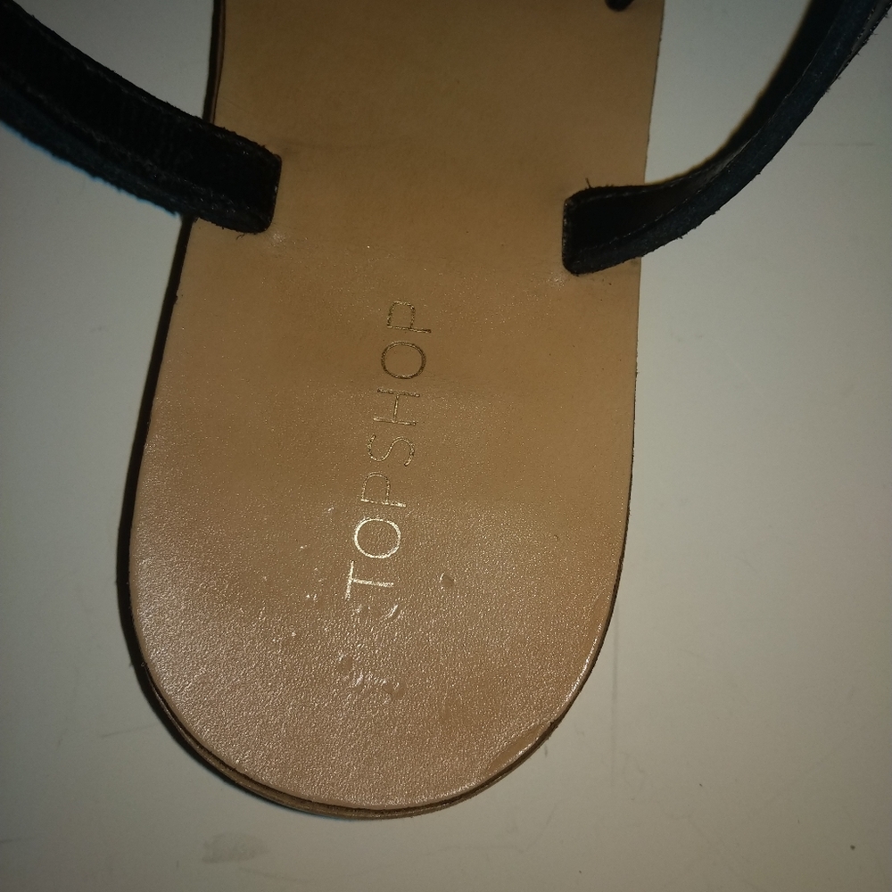NWOT Topshop Hiccup Strappy Toe Ring Arcadia - Picture 6 of 12
